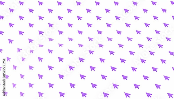 Obraz Purple Cursor Pattern Background.