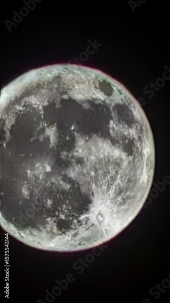 Obraz full moon in the night