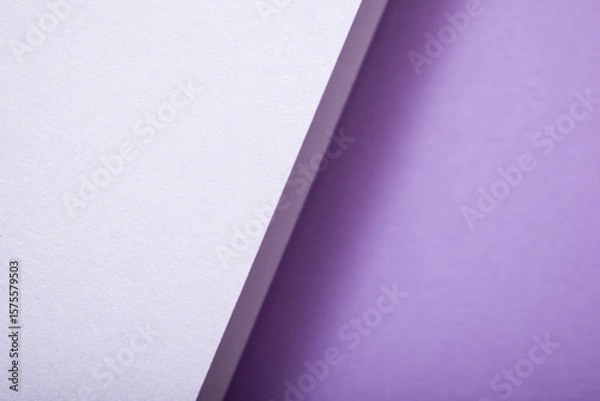 Obraz Diagonally divided 3d purple background