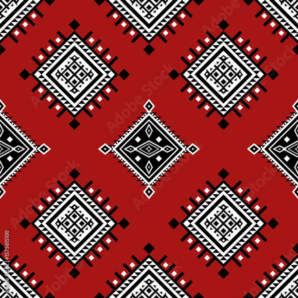Obraz set of seamless patterns