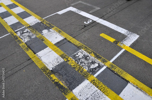 Obraz Formel 1 - Startplatz 3