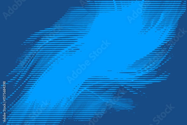 Obraz "A dreamy blue abstract background with ethereal cloud-like textures, glowing light accents, and soft watercolor blends for calming digital art."

