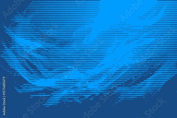 Obraz "A dreamy blue abstract background with ethereal cloud-like textures, glowing light accents, and soft watercolor blends for calming digital art."

