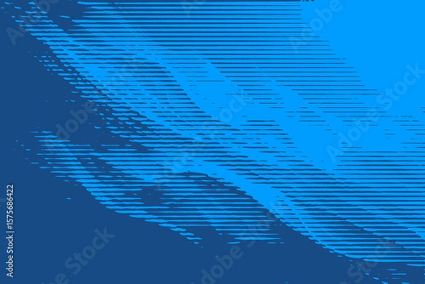 Obraz "A dreamy blue abstract background with ethereal cloud-like textures, glowing light accents, and soft watercolor blends for calming digital art."

