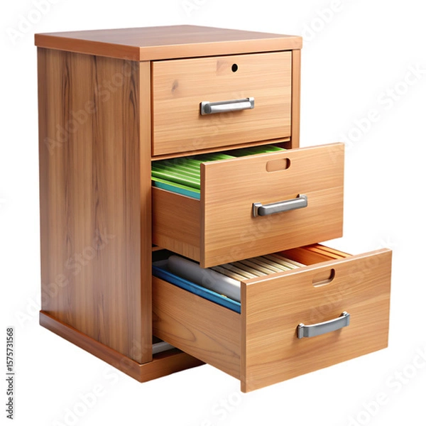Obraz file cabinet with drawers