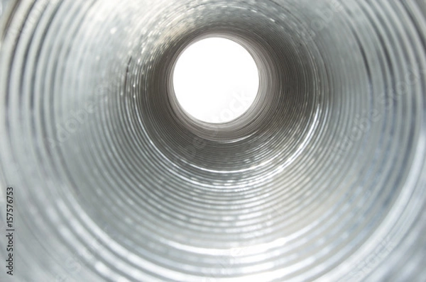 Obraz Corrugated pipe for ventilation