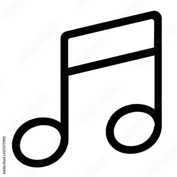 Obraz music note 
