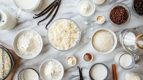 Fototapeta National Rice Pudding Day