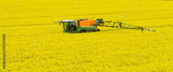 Obraz Spryskiwanie przyczep