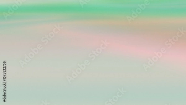 Obraz Soft Pastel Gradient Background, Mint Green, Peach, and Beige Blend