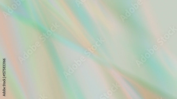 Obraz Soft Pastel Rainbow Gradient Background, Abstract Blurred Hues for Design