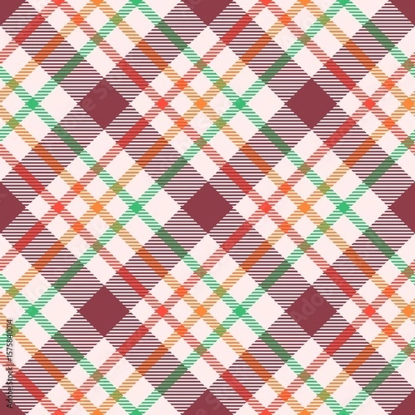 Fototapeta seamless plaid pattern