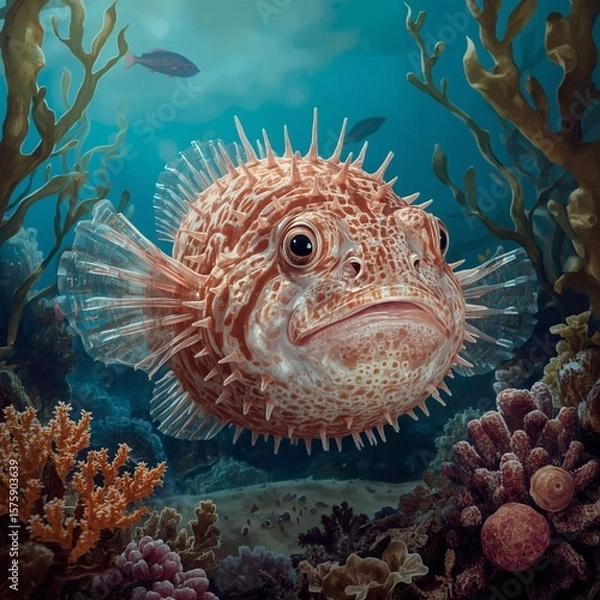 Obraz pufferfish