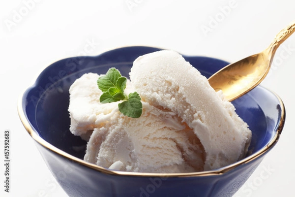 Fototapeta バニラアイスクリーム