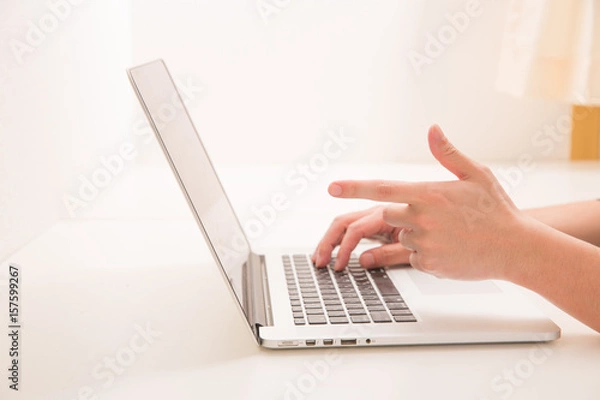 Obraz ビジネス　パソコン