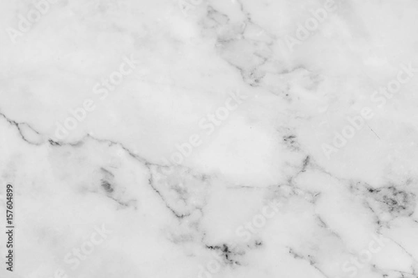 Obraz .White marble texture with natural pattern for background