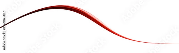 Obraz 3D Style Red Arrow Illustration Pointing Right
