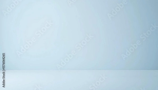 Fototapeta Subtle shift from powder blue to soft gray, smooth transition, light, scene