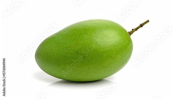 Obraz Green mango, isolated on white (1)