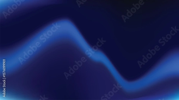 Fototapeta Abstract night sky aurora borealis gradient background