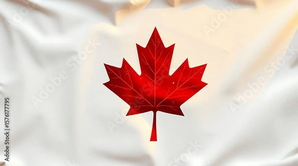 Obraz canadian maple leaf