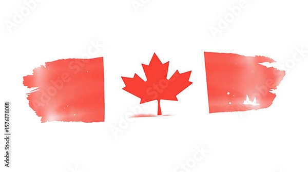 Obraz flag of canada
