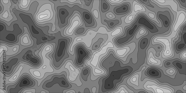 Fototapeta A Canvas of Endless Curves and Imaginary Roads

