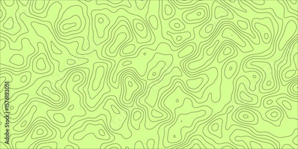 Fototapeta A Canvas of Endless Curves and Imaginary Roads

