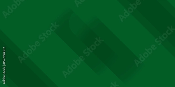 Fototapeta Abstract Geometric Green Background with Diagonal Lines and Gradient. Can Be Used for Cover Design, Poster and Advertising.