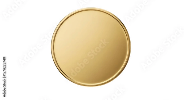 Obraz Gold coin illustration