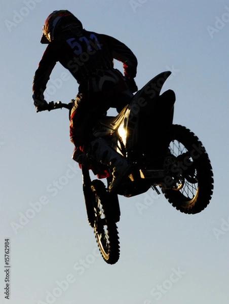 Fototapeta Motocross