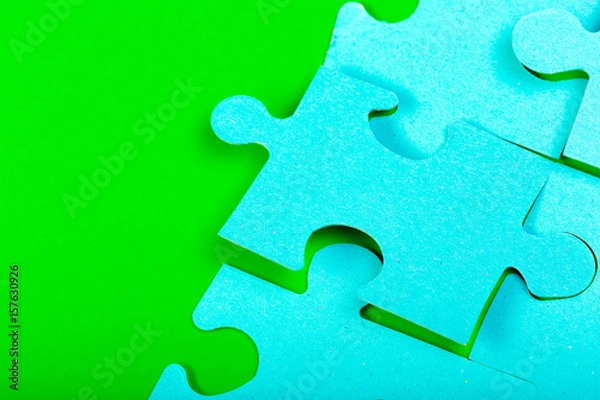 Fototapeta Puzzle concept