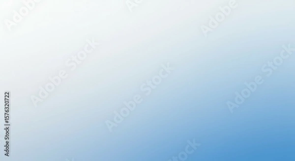 Obraz Gradient Background From White to Light Blue Color