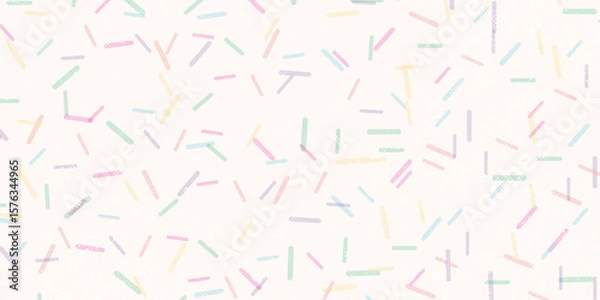 Fototapeta Sprinkle vector seamless pattern background. eps 10 vector.