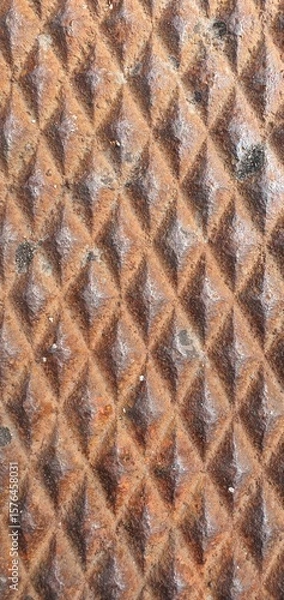 Obraz rusty metal texture