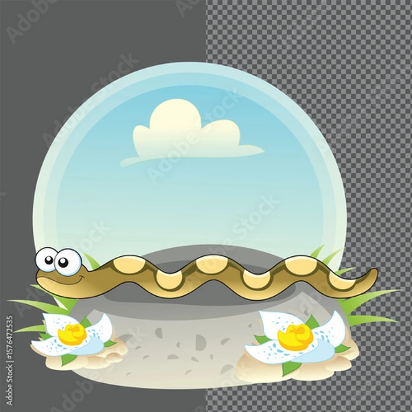 Obraz Snake vector design