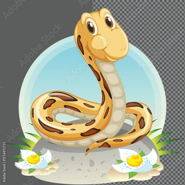 Obraz Snake vector design