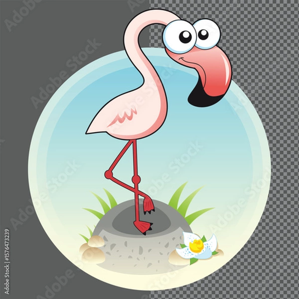 Obraz stork vector design