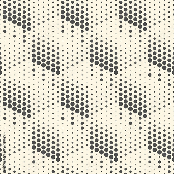 Fototapeta Seamless Cube Pattern. Abstract Futuristic Wrapping Paper Background