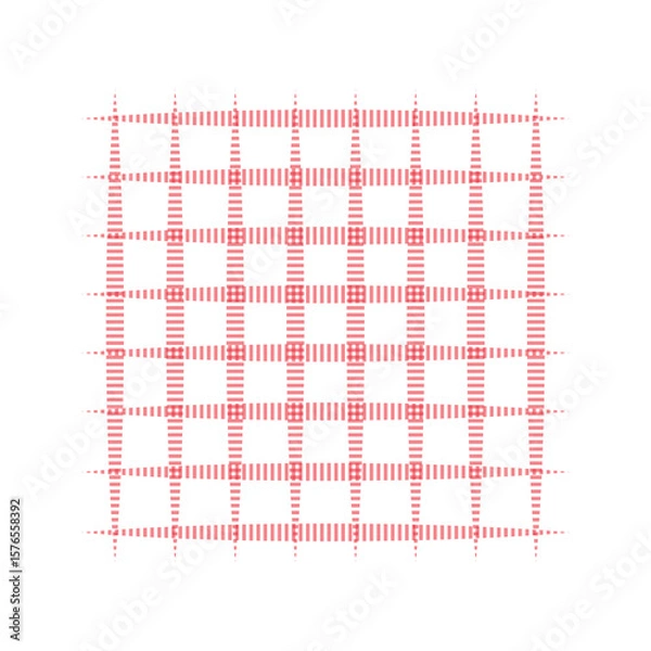 Fototapeta Line grid Gid element Ornament line vintage pattern seamless background,
