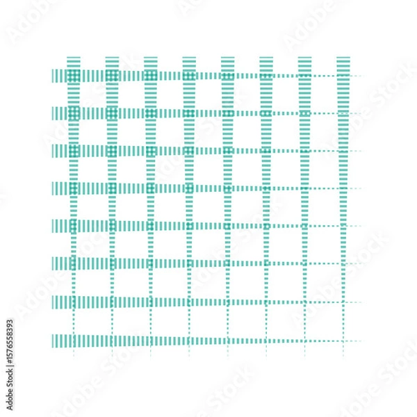 Fototapeta Line grid Gid element Ornament line vintage pattern seamless background,