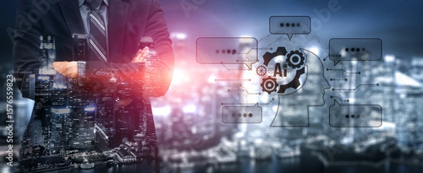 Fototapeta AI chatbot using prompt engineering and LLM deep learning delivers explainable generative AI for smarter, more efficient business support. Vouch