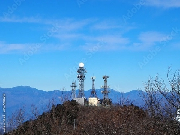 Obraz 山頂のアンテナ
