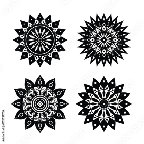 Fototapeta Indian Mandala Bundile