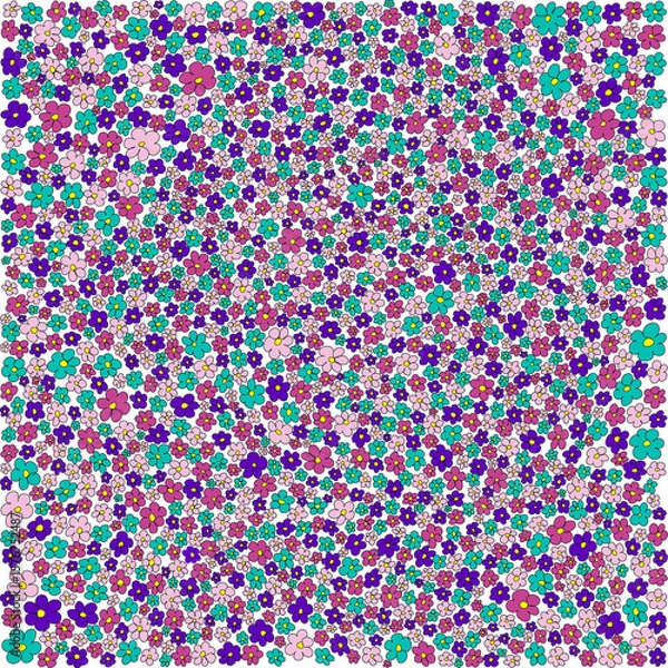 Obraz seamless floral pattern