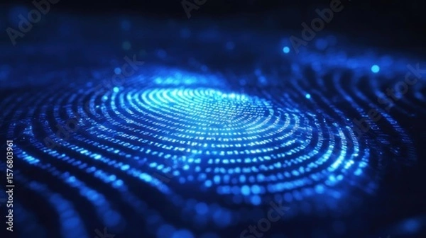 Fototapeta Abstract Fingerprint