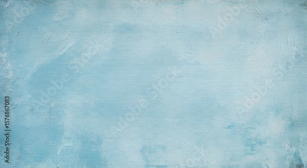 Obraz Subtle Blue Grunge Texture with Faded Vignette. An Atmospheric and Abstract Background Design. Evoking a Worn and Aged Aesthetic. Ideal for Textures, Overlays, and Creative Projects. Providing a Versa