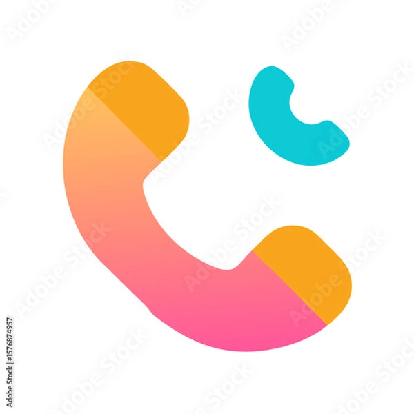 Fototapeta Phone Receiver Icon