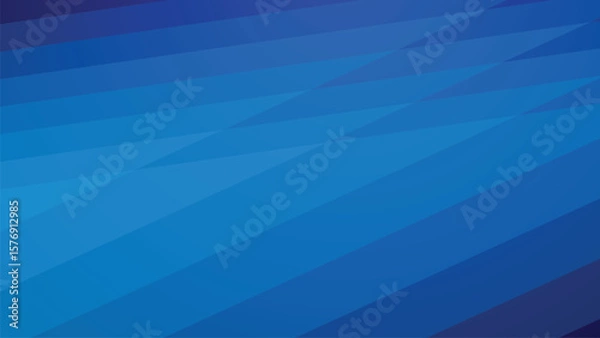 Obraz Blue Paper Cut Abstract Background with Layered for Modern Elegant and Creative Design