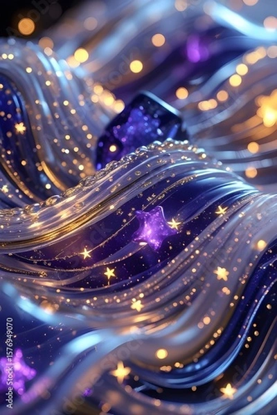 Obraz "Celestial Glass Tapestry" background